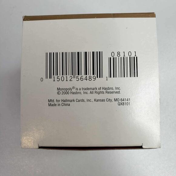 2000 Hallmark Keepsake Mr Monopoly Ornament 65th Anniversary Edition - Picture 10 of 11